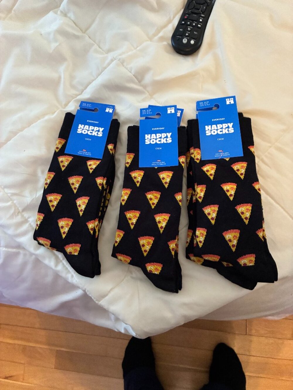 6 Brand new pair of Pizza Socks